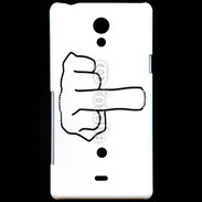 Coque Sony Xperia T Fuck 1