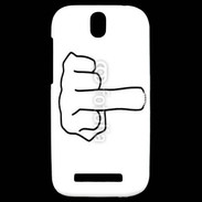 Coque HTC One SV Fuck 1