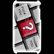Coque iPhone 3G / 3GS Humour clavier ordinateur