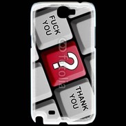 Coque Samsung Galaxy Note 2 Humour clavier ordinateur