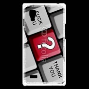 Coque LG Optimus L9 Humour clavier ordinateur