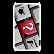 Coque Sony Xperia Typo Humour clavier ordinateur