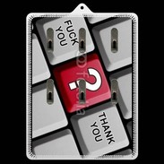 Porte clés Humour clavier ordinateur