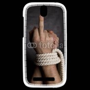 Coque HTC One SV Fuck 2 