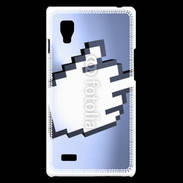 Coque LG Optimus L9 curseur fuck