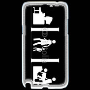 Coque Samsung Galaxy Note 2 humour panneau 2