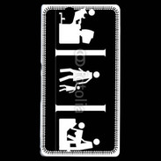 Coque Sony Xperia Z humour panneau 2