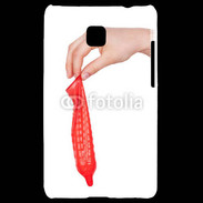 Coque LG Optimus L3 II préservatif rouge
