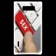 Coque LG Optimus L7 Clavier sexy 6