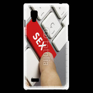 Coque LG Optimus L9 Clavier sexy 6