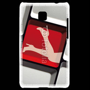 Coque LG Optimus L3 II Clavier sexy 7
