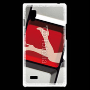 Coque LG Optimus L9 Clavier sexy 7