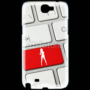 Coque Samsung Galaxy Note 2 Clavier sexy 10