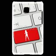 Coque LG Optimus L3 II Clavier sexy 10
