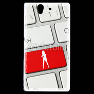Coque Sony Xperia Z Clavier sexy 10