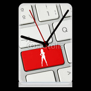 Pendule de bureau Clavier sexy 10