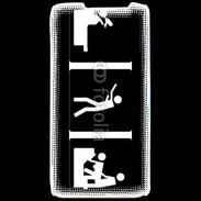 Coque LG P990 humour panneau 3