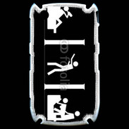Coque Blackberry 8520 humour panneau 3