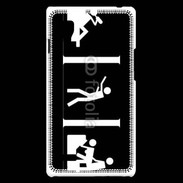 Coque LG Optimus L9 humour panneau 3