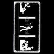 Coque Sony Xperia Z humour panneau 3