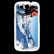 Coque Samsung Galaxy S3 Skieuse en montagne extrême 5