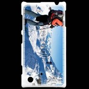 Coque Nokia Lumia 720 Skieuse en montagne extrême 5