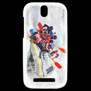 Coque HTC One SV Rafting en rivière très agitée 