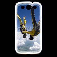 Coque Samsung Galaxy S3 Parachutiste en chute libre à l'envers 5