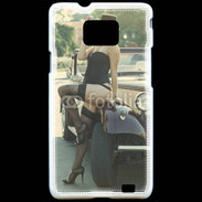 Coque Samsung Galaxy S2 Femme rétro et sexy