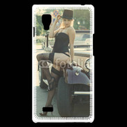Coque LG Optimus L9 Femme rétro et sexy