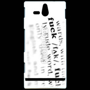 Coque Sony Xperia U Fuck 7