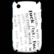 Coque Blackberry 8520 Fuck 7
