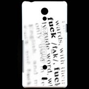 Coque Sony Xperia T Fuck 7