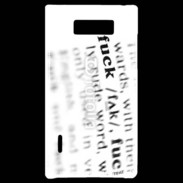 Coque LG Optimus L7 Fuck 7
