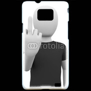 Coque Samsung Galaxy S2 Fuck 8