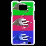 Coque Samsung Galaxy S2 Fuck fourchettes