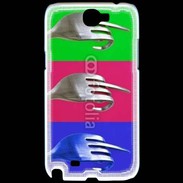 Coque Samsung Galaxy Note 2 Fuck fourchettes