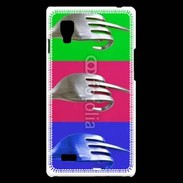 Coque LG Optimus L9 Fuck fourchettes