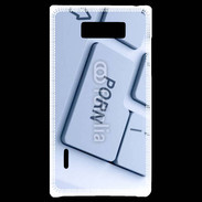 Coque LG Optimus L7 Clavier sexy 11