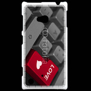 Coque Nokia Lumia 720 clavier love