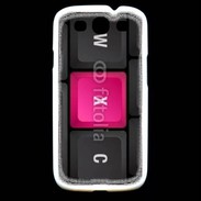 Coque Samsung Galaxy S3 clavier x