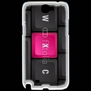 Coque Samsung Galaxy Note 2 clavier x