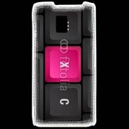 Coque LG P990 clavier x
