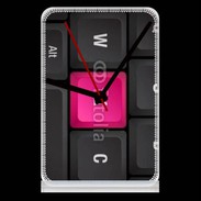Pendule de bureau clavier x