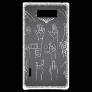 Coque LG Optimus L7 fucks