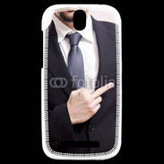 Coque HTC One SV businessman fuck