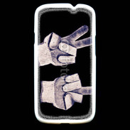 Coque Samsung Galaxy S3 double fuck gants
