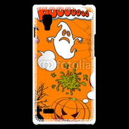 Coque LG Optimus L9 Fond Halloween 3
