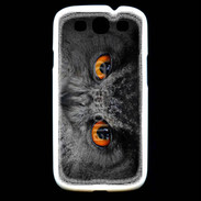 Coque Samsung Galaxy S3 Yeux chouette