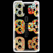 Coque LG P990 Font tête de mort